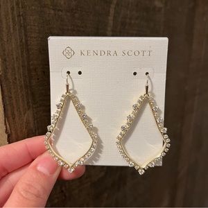 Kendra Scott Sophee Crystal Drop Earrings like new